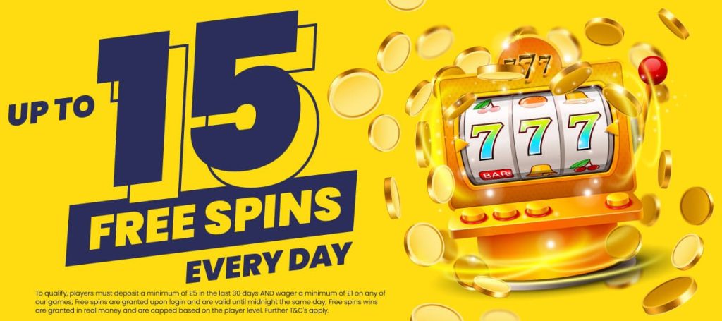 rise casino free spins